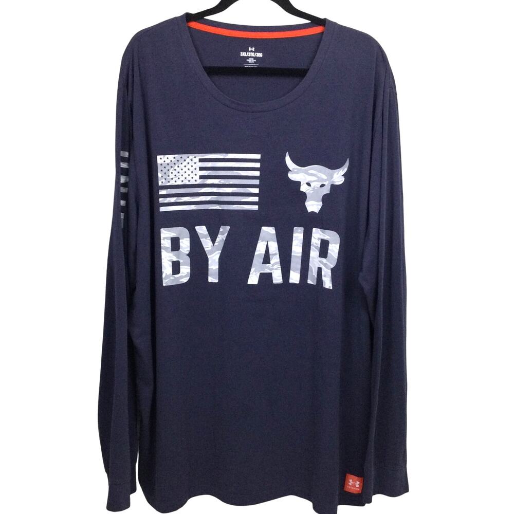 Under Armour Rock Project Veteran's Day By Air Casual Graphic T-shirt Men 3XL